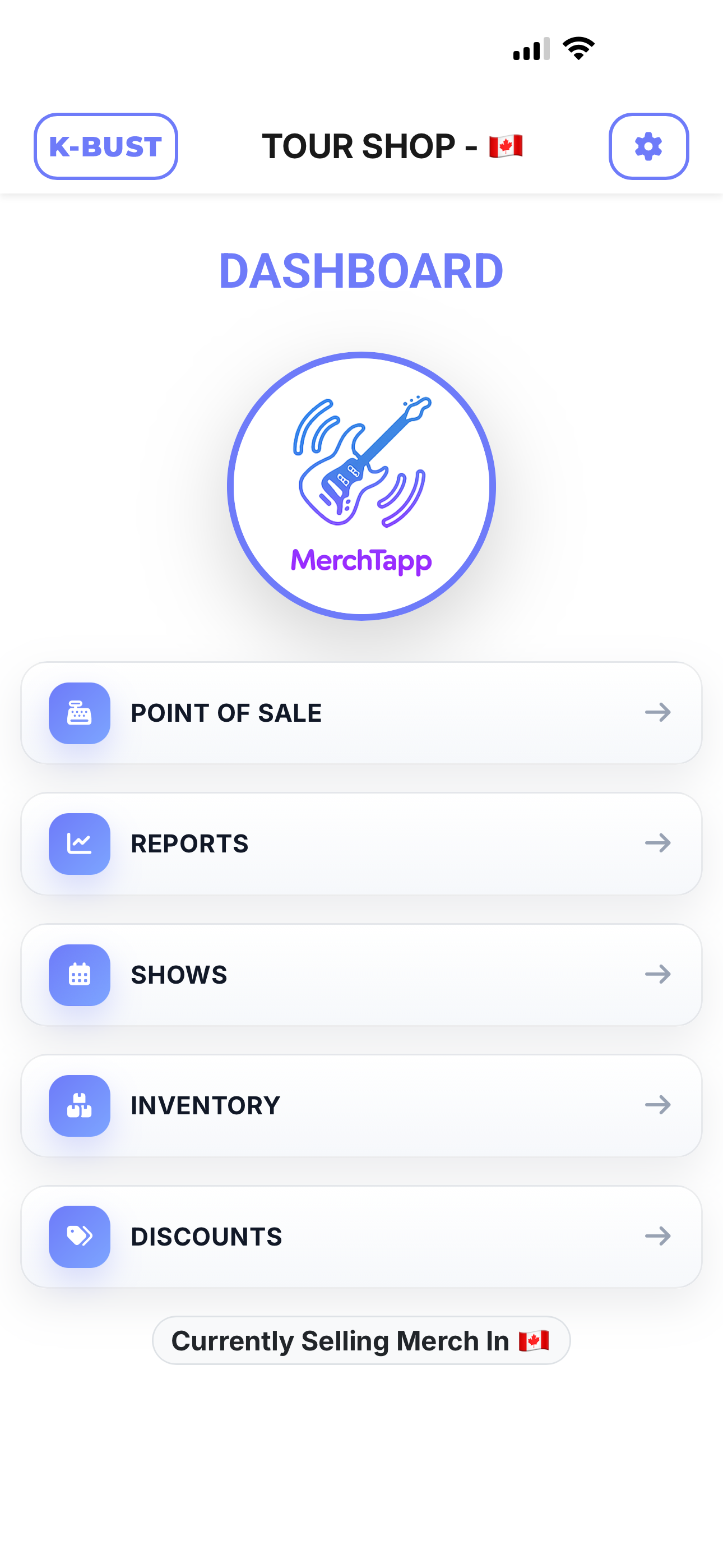 MerchTapp app mockup